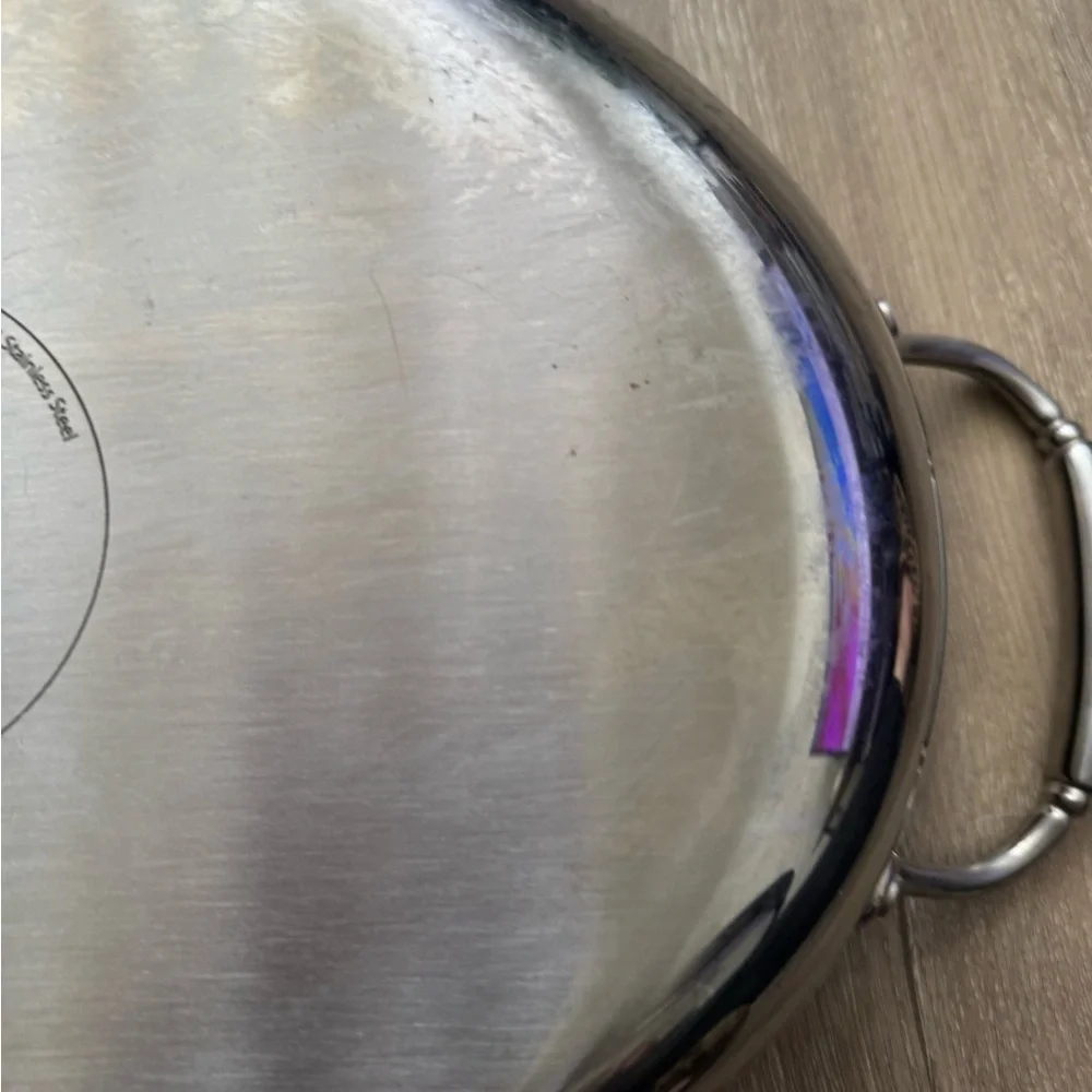 Princess House 4 Quart Stainless Steel Casserole pot